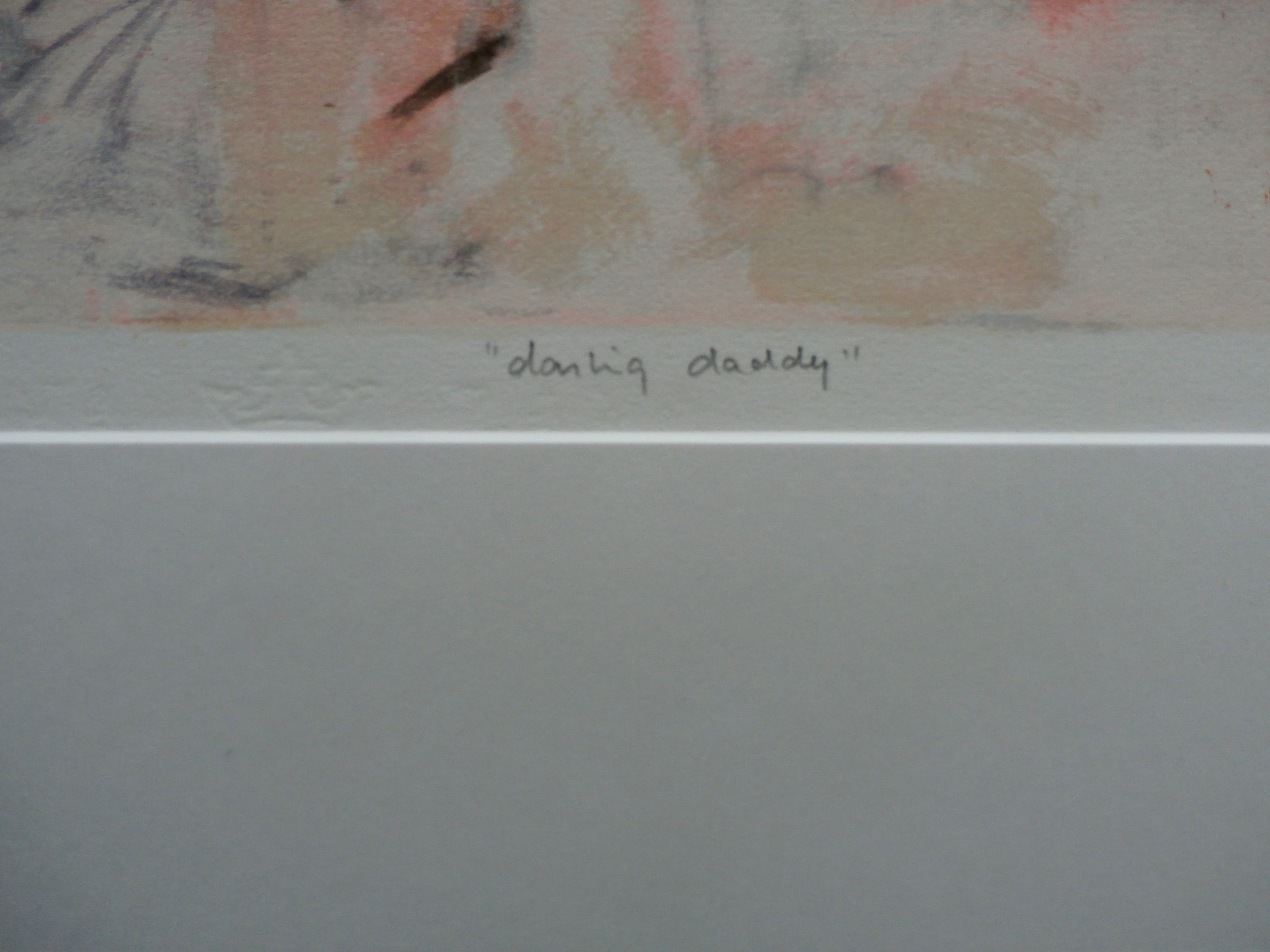 Gerdine Duijsens-Kroeze - zeefdruk: Darling Daddy kopen? Bied vanaf 150!