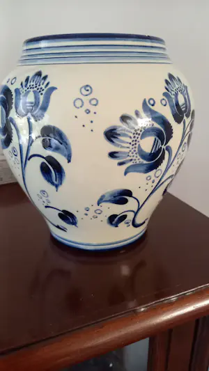 Aardewerkfabriek Katwijk en Klinkenberg Zeist - Vaas /Pul kopen? Bied vanaf 35!