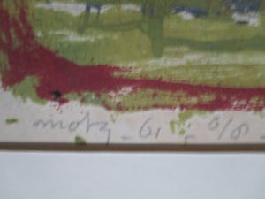 Wim Motz - Litho "Plaszoom" kopen? Bied vanaf 45!