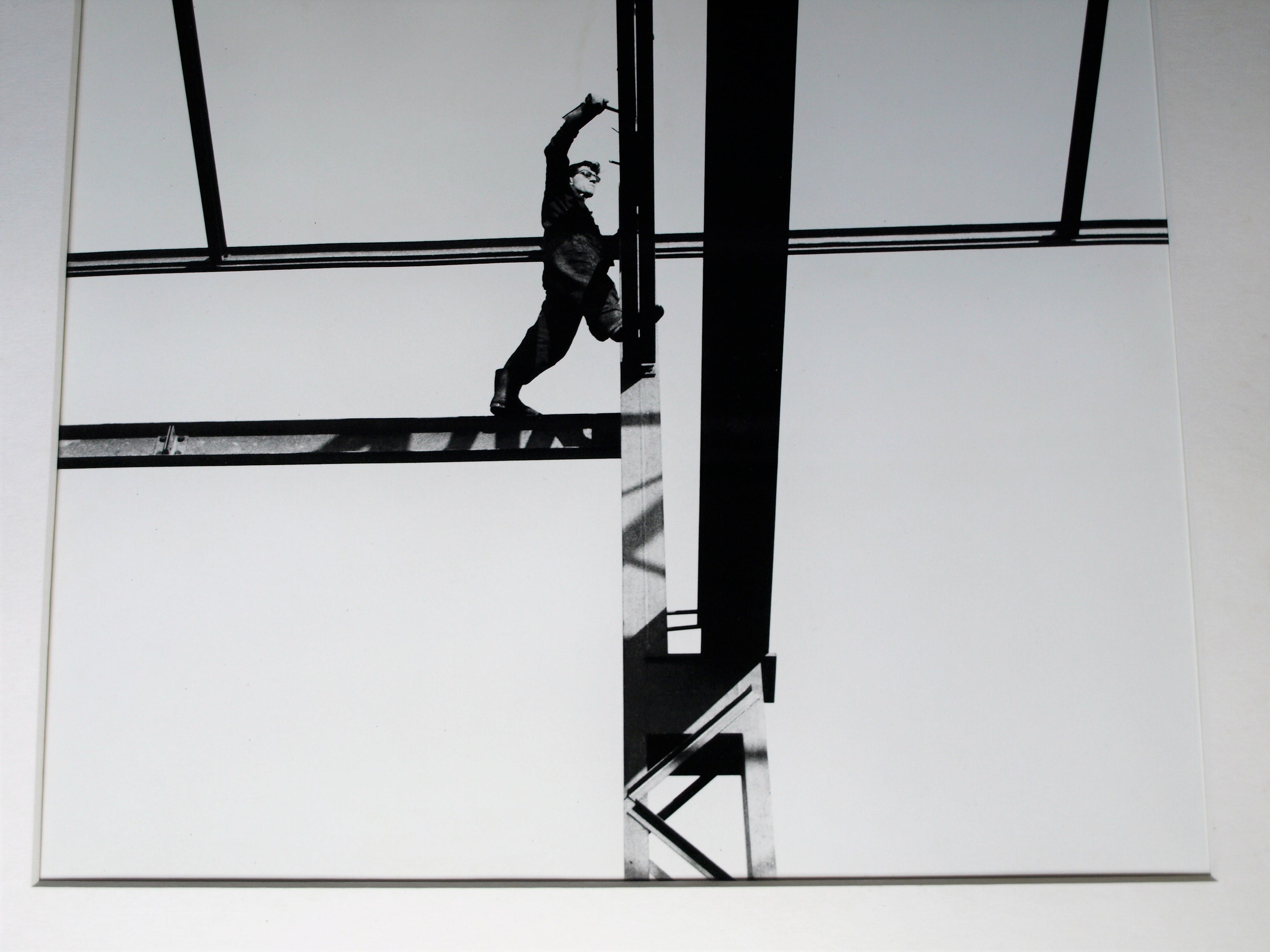 Steef Zoetmulder - Foto , Constructiewerker - gesigneerd & ingelijst – 1961 / 2001  kopen? Bied vanaf 125!