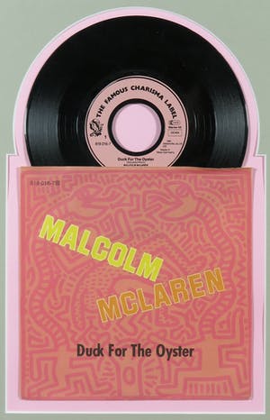 Keith Haring - Malcolm McLaren - Duck for the Oyster - Ingelijst kopen? Bied vanaf 1!