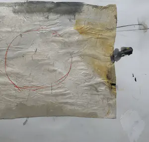 Otto Hetterscheid - gemengde techniek op papier | 'Zonder titel' | 1986 kopen? Bied vanaf 1!