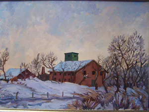 Jan Dekker - Winter in Bakkum kopen? Bied vanaf 70!