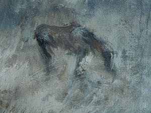 Theodorus van Oorschot - Ingelijst, olieverf op doek , Brabants landschap met paard - ca. 1940-1950 kopen? Bied vanaf 100!