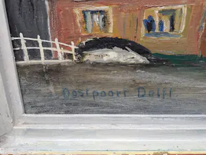 Ad Kikkert - Oostpoort Delft 1981 kopen? Bied vanaf 85!