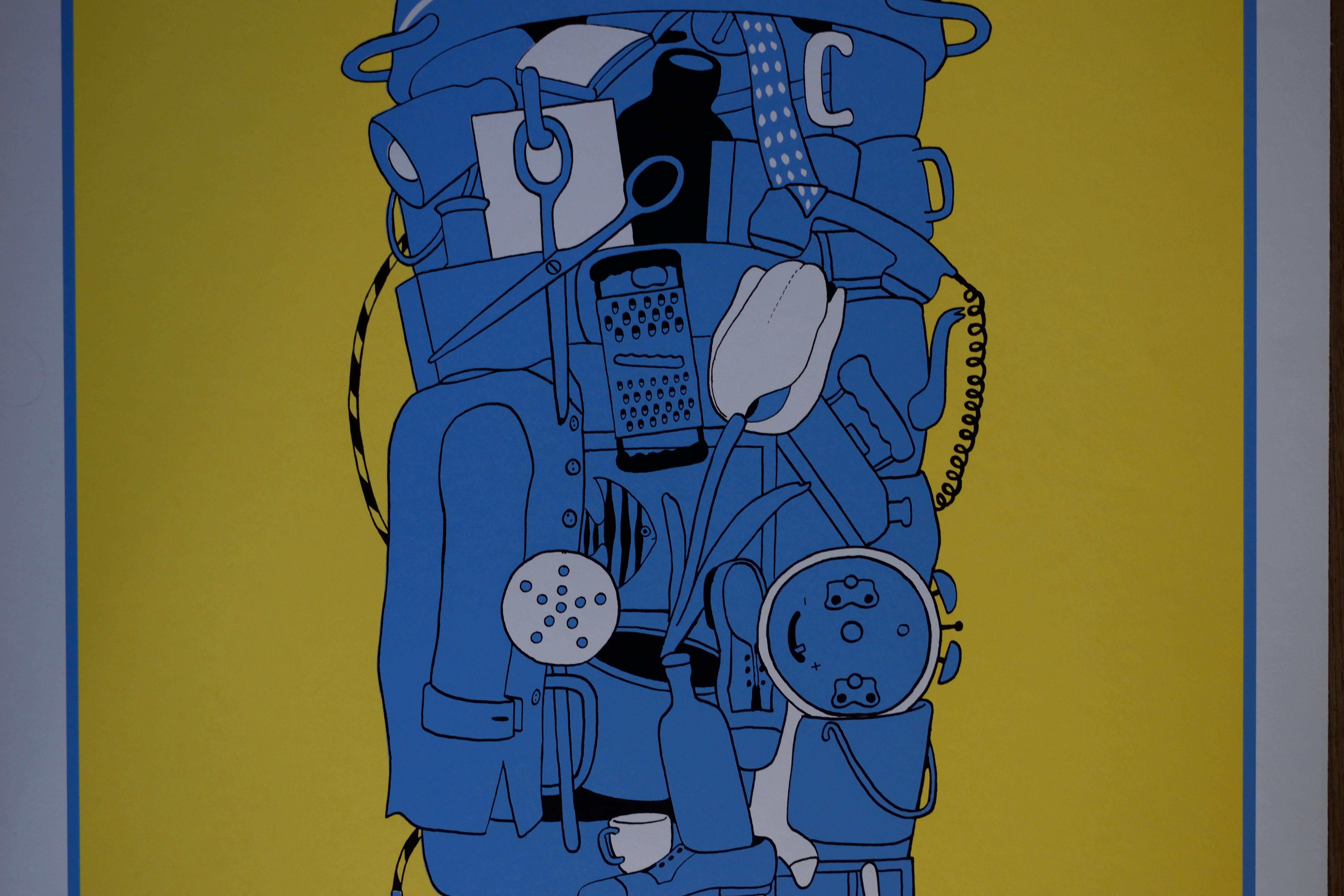 Ton Klop - Zeefdruk - Stilleven - 1970 kopen? Bied vanaf 50!