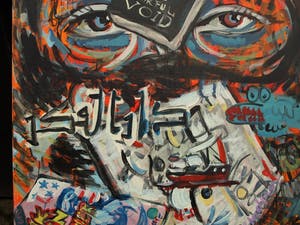 Peter Klashorst - Acrylverf op doek , “Ik Jan Cremer” - 120 x 100 cm – 2002 kopen? Bied vanaf 425!