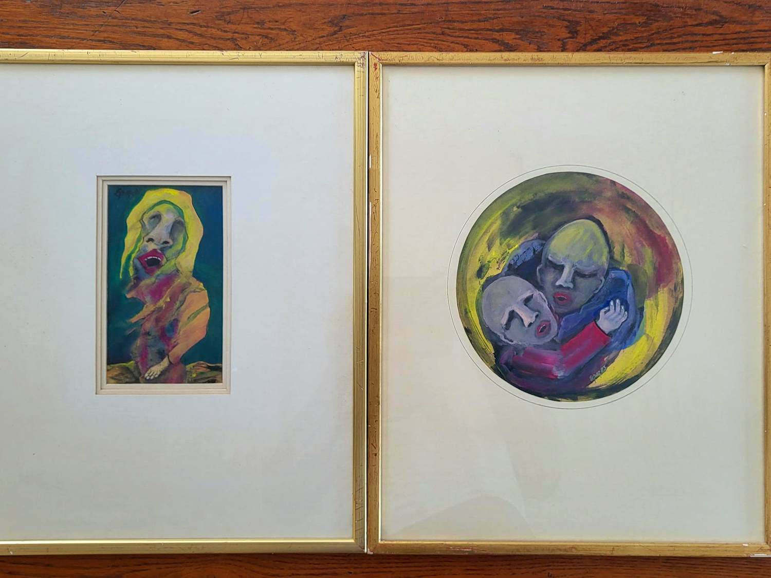 Henk Sparreboom - Roepende in de woestijn en 2 figuren in rond. kopen? Bied vanaf 39!
