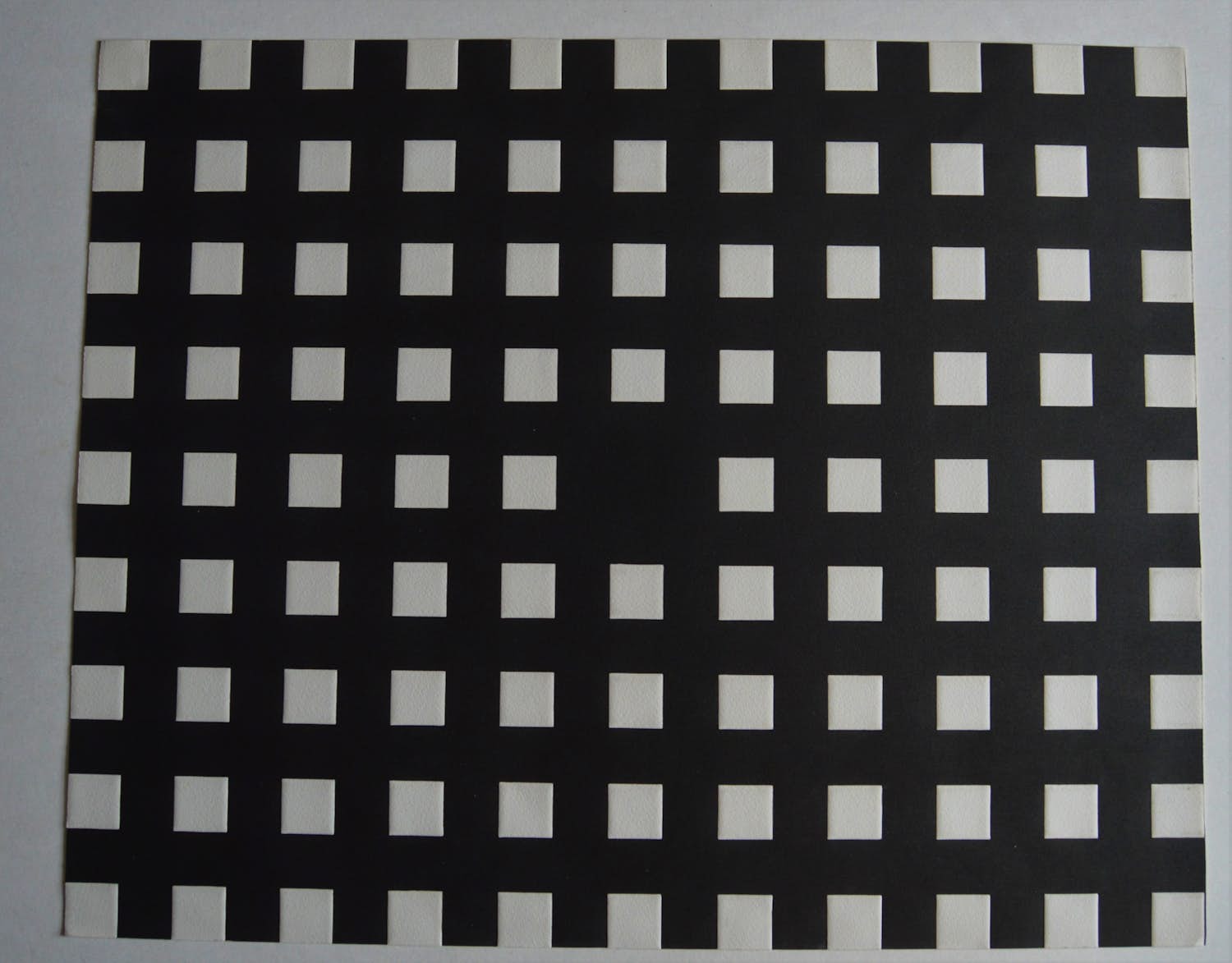 Sjoerd Braber - Geometrisch reliefdruk. verkocht voor € 50!