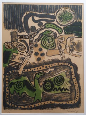 Corneille - Femmes et Oiseau 1968 kopen? Bied vanaf 575!