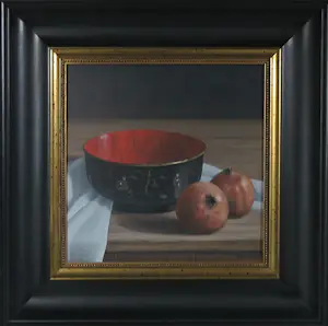 Frans Brommer - Olieverf op paneel, Stilleven - Ingelijst kaufen? Bieten Sie von 150!