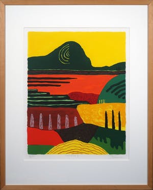 Ronald Boonacker - Zeefdruk, Toscana II - Ingelijst kopen? Bied vanaf 35!