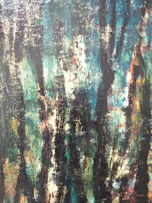 Toon Koster - Expressionistisch boszicht kopen? Bied vanaf 180!