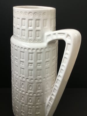 Scheurich Keramik - Grote vaas met handvat en Inca-motief kopen? Bied vanaf 1!