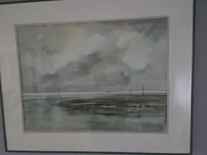 Jan Kooistra - Zicht op het wad kaufen? Bieten Sie von 250!