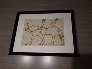 Reinhoud D'Haese - zeldzame ets / aquatint, Nr 6/25 , gesigneerd en ingelijst kopen? Bied vanaf 100!