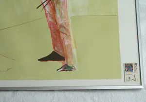 Constant - Ingelijste litho , Zelfportret , ‘De schilder’ – 1977 – 61,5 x 40,5 cm kopen? Bied vanaf 1!