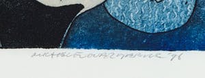 Michel van Overbeeke - Kleurenets met bladgoud, On my way III kopen? Bied vanaf 1!