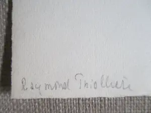 Raymond Thiolliere - Houtsnede kopen? Bied vanaf 25!