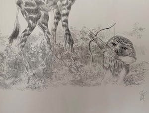 Peter Vos - De ontdekking van de giraffe kopen? Bied vanaf 35!