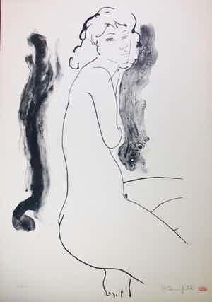 Alain Bonnefoit - Femme Nue verkocht voor € 40!