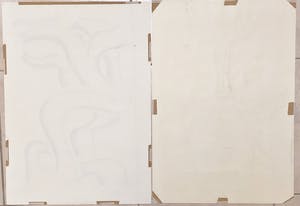 Koos van Vlijmen - Twee abstracte composities 1948 kopen? Bied vanaf 20!