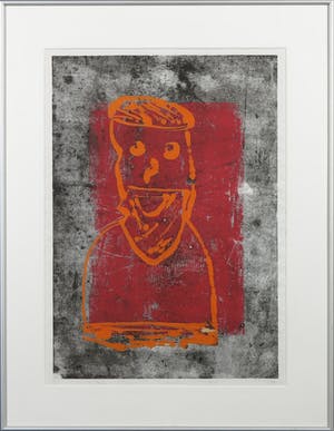 Henk Mol - Monotype, Van Gogh - Ingelijst kopen? Bied vanaf 20!