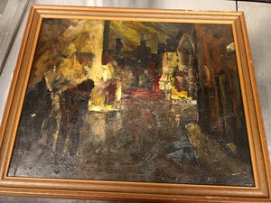 Niet of onleesbaar gesigneerd - Straat kopen? Bied vanaf 1!