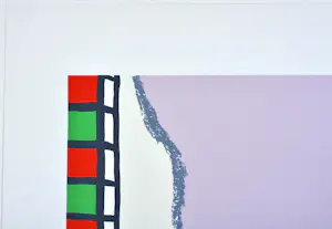 Roger Raveel - Geluidloze tuin - Zeefdruk - Gesigneerd - 42x55 cm - 1977 kopen? Bied vanaf 1350!