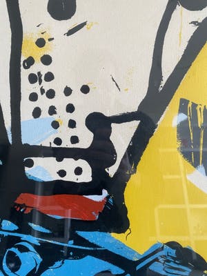 Herman Brood - Grote zeefdruk kopen? Bied vanaf 365!