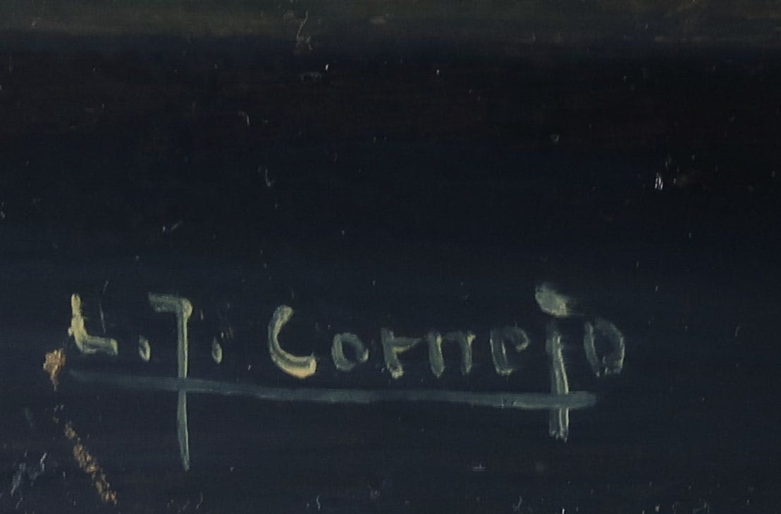 L. Javier Cornejo - Olieverf op hardboard, Stilleven met druiven - Ingelijst kopen? Bied vanaf 50!