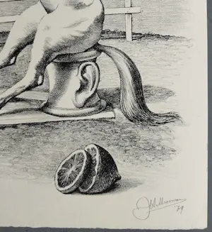 Joop Moesman - gesigneerde litho kopen? Bied vanaf 139!