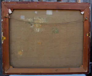 Reimond Kimpe - Ingelijste olieverf op doek: 'Parijs' - 1933 kopen? Bied vanaf 1995!