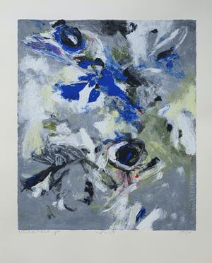 Charlotte Molenkamp - Zeefdruk: 'Vogel en Vis' kopen? Bied vanaf 85!