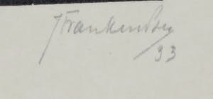 Jan Pzn. Franken - Houtsnede, Pinda-Lekker! kopen? Bied vanaf 50!