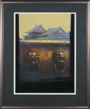 Mark Verdoes - Giclee, Twee leeuwen - Ingelijst kopen? Bied vanaf 1!