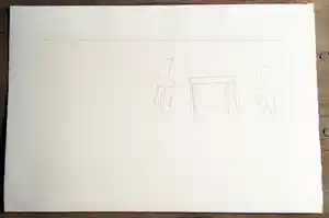 Klaas Gubbels - zeefdruk verkocht voor € 55!