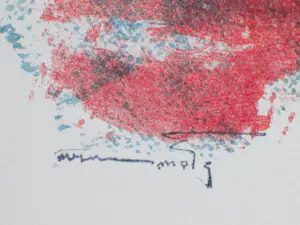 Wim Motz - Geanimeerd gezelschap - Kleurenlitho kopen? Bied vanaf 45!