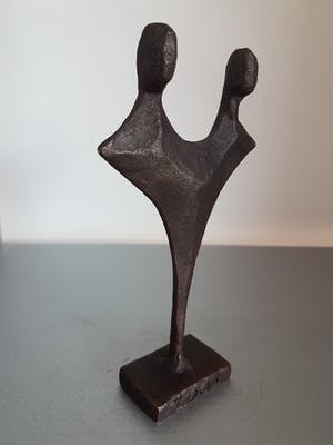 Jos Gielen - Bronzen beeld " Evenwicht " kopen? Bied vanaf 35!