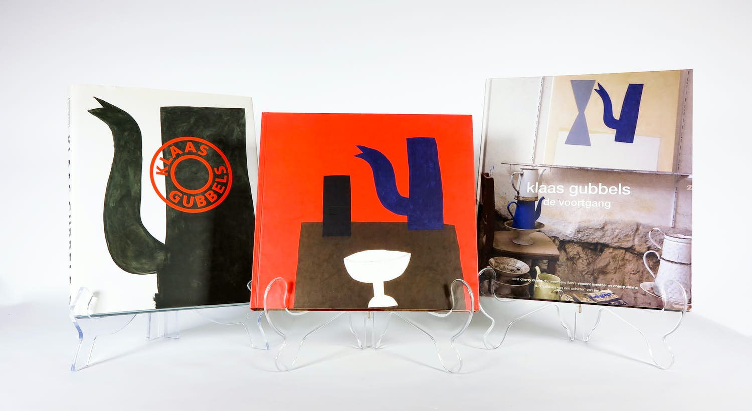 Klaas Gubbels - 3 boeken met originele tekeningen verkocht voor € 100!