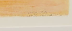 Wil Willemsen - Zeefdruk, Onderonsje - Ingelijst (Groot) kopen? Bied vanaf 40!