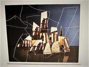 Jean Ruiter - Kleine Oplage (1/5) "Dorische bouworde"- gesigneerd - professioneel ingelijst kopen? Bied vanaf 20!