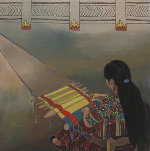 Valentin Bakardjiev - Olieverf op doek, Around the world II (Groot) kopen? Bied vanaf 150!