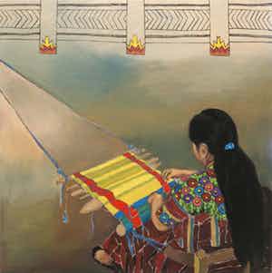 Valentin Bakardjiev - Olieverf op doek, Around the world II (Groot) verkocht voor € 150!