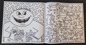 Keith Haring - Pop Shop kleurboek 1986. kopen? Bied vanaf 300!