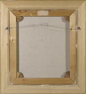 Toon Tieland - Olieverf op doek, Oktoberzon - Ingelijst kopen? Bied vanaf 2200!