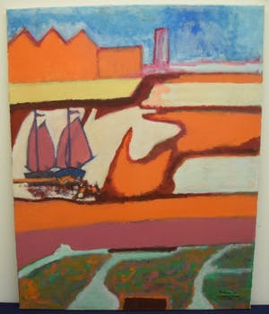 Pieter Haan - Zonder titel, 2011 - Olieverf en lakverf op doek kopen? Bied vanaf 20!