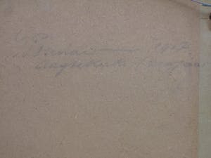 Joseph Posenaer - Aagtekerke, voorjaar 1917 - Olieverf op paneel kopen? Bied vanaf 500!