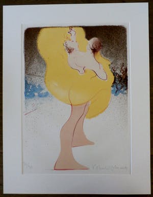 Ronald Tolman - Dansende vrouw met kind - 1989 kopen? Bied vanaf 90!