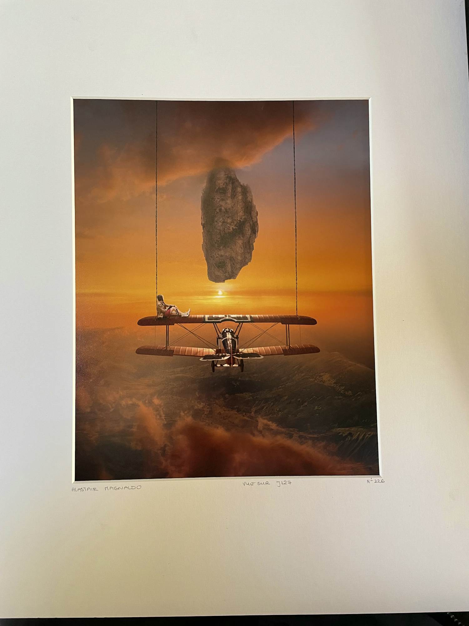 Alastair Magnaldo - Vue sur J127 verkocht voor € 75!
